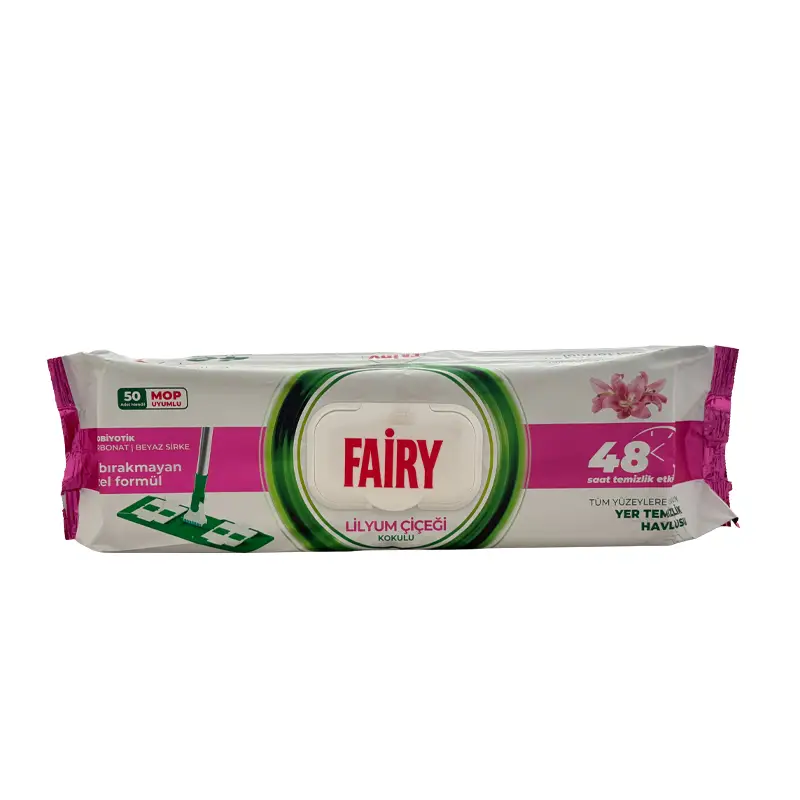 دستمال مرطوب مخصوص تی فیری - بسته 50 عددی | گنجه مارکت